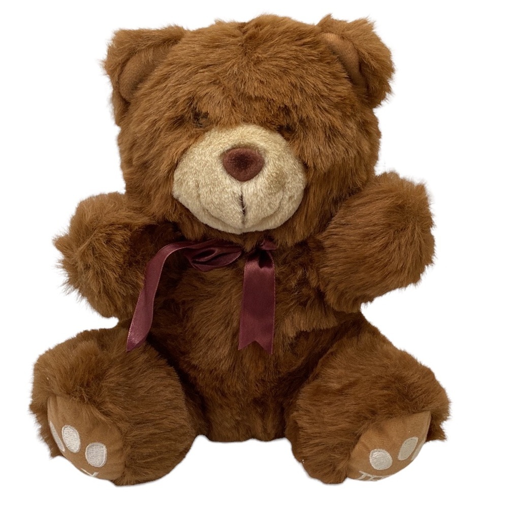 Brown Plush Teddy Bear “My Teddy” Stuffed Animal OS